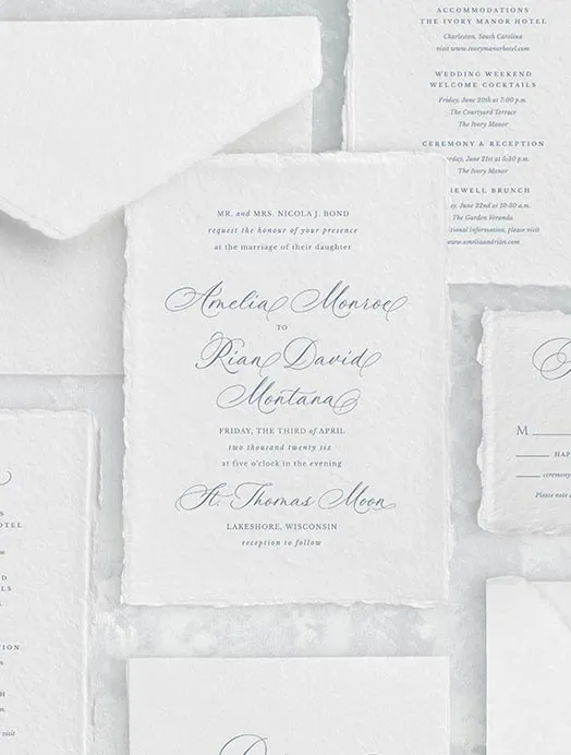 White Handmade Paper — preview 2