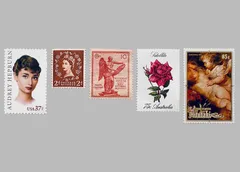 Postage Stamps Mockup — preview 1